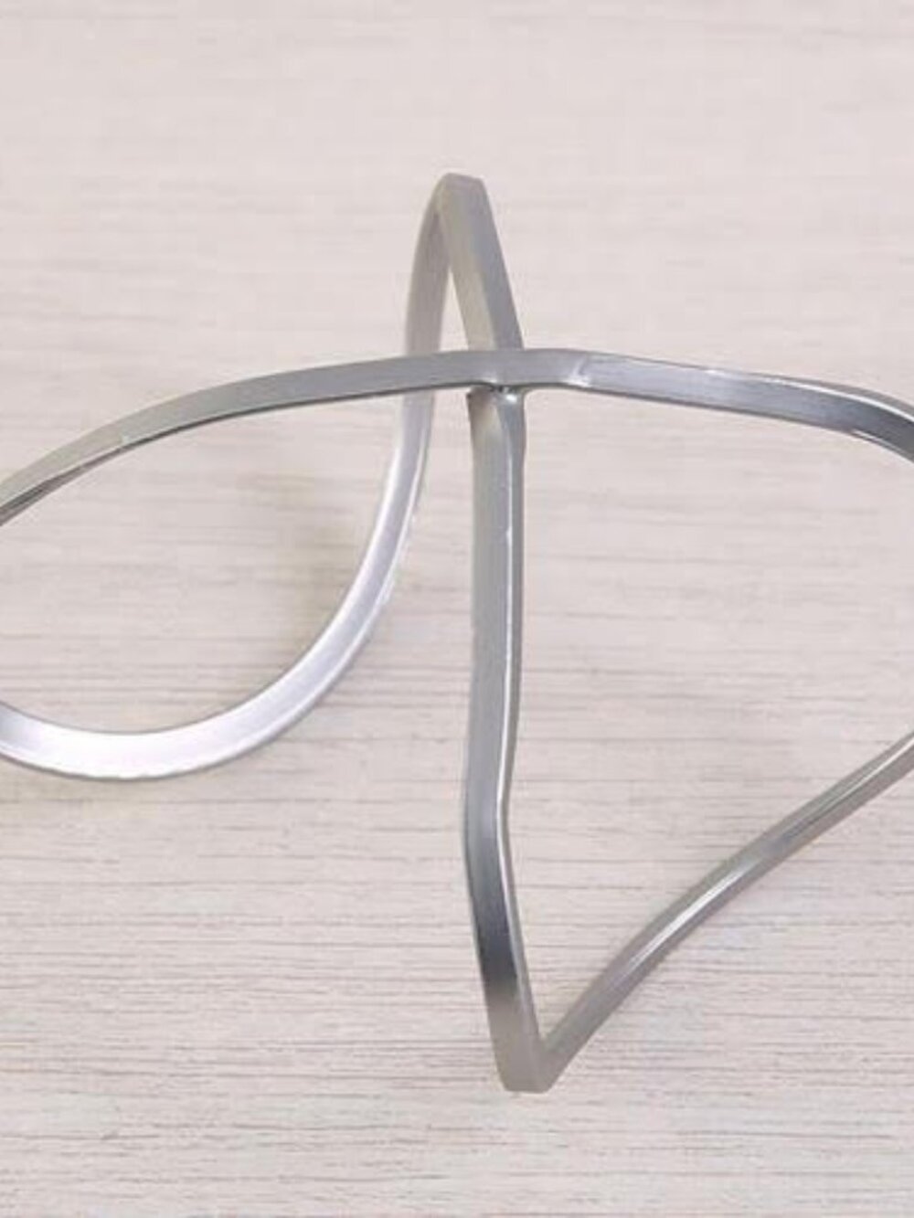 Infinity Silver Cuff Bracelet